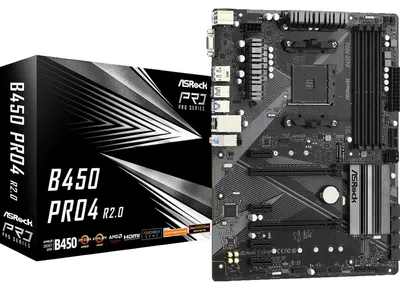 Immagine prodotto di ASRock B450 Pro4 R2.0, Scheda madre