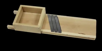 Obrázek produktu pro Struhadlo na zelí - 3 nože se šuplíkem 67 × 19 cm