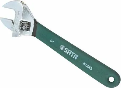 Zdjęcie produktu dla SATA ST47225SC Klucz nastawny z rękojeścią z rękojeścią zanurzeniową o szerokości 12" zapewniającą wygodę i lepszą dźwignię