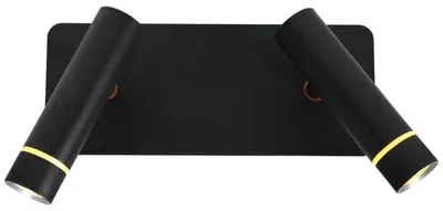 Produktbild von Steinhauer - spot - Volari - schwarz -  kunststoff metall - bettlampe - LED - 4713ZW