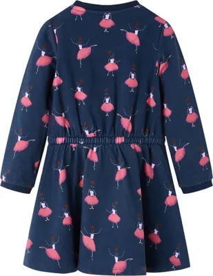 Produktbild von vidaXL Kinderkleid Marineblau 116
