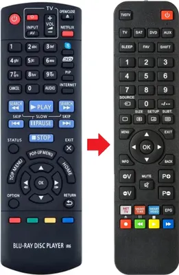 Produktbild von Fernbedienung passend für PANASONIC N2QAYB000722