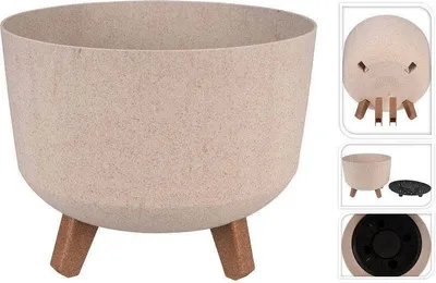 Immagine prodotto di Vaso da fiori diametro 29 x 22 cm beige KO-Y89300290