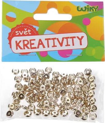 Image de Perles dorées 6x3 mm - 100 pièces
