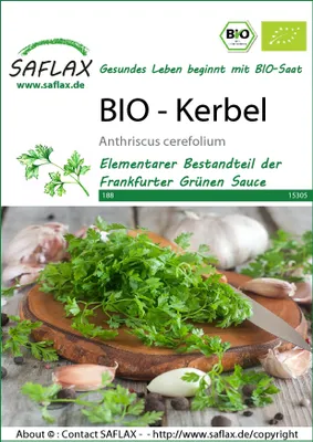 Productafbeelding van SAFLAX - - Kerselei - 800 zaden - Anthriscus cerefolium