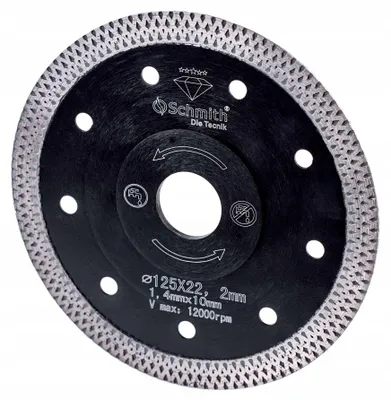 Produktbild von Schmith Diamant-Trennscheibe Beton Stein Marmor Slim 200x25,4x1,8x1 mm 200x25,4 mm Trennscheibe Flexscheibe für Winkelschleifer Sägeblatt Profi Werkzeug