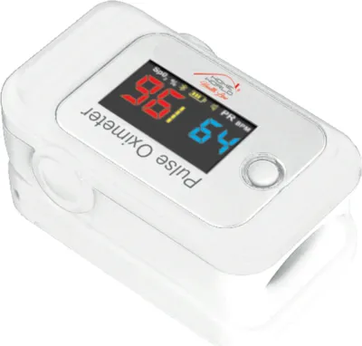 Obrázok produktu pre Prstový pulzný oxymeter LED displej meranie saturácie kyslíka meracie zariadenie SpO2 Bluetooth aplikácia