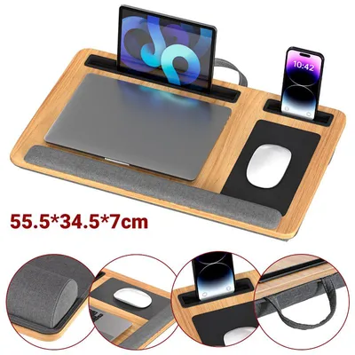 Immagine prodotto di Ikodm: cuscino per laptop, poggiagomiti, supporto per laptop, cuscino per laptop, supporto per tablet, poggiagomiti, tavolino