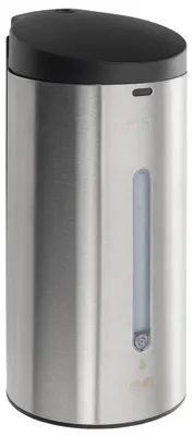 Produktbild von Seifenspender berührungslos 650ml, Edelstahl matt