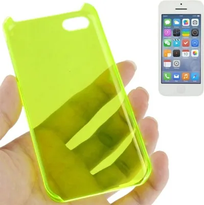 Produktbild von Schutzhülle Hard Case für Handy Apple iPhone 5C Leuchtgrün
