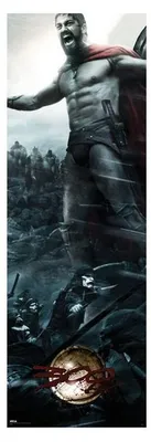 Image de 300 - Montage - 53x158cm - Affiche Poster