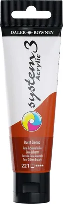 Immagine prodotto di Daler Rowney System3 Vernice acrilica Terra di Siena bruciata 59 ml 1 pz