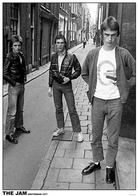 Image de The JAM - Amsterdam 1977 - Affiche Poster - 59x84cm