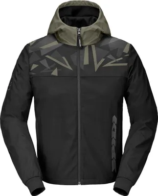 Immagine prodotto di Spidi Evo Sport, felpa da moto, nero/verde oliva, taglia M