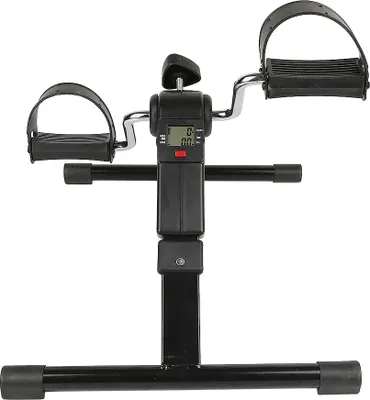 Produktbild von Heimtrainer mit LCD Bildschirm zum Training von Armen und Beinen Einstellbare statische Mini-Bike schwarz