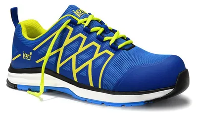 Produktbild von Sicherheitshalbschuh jo_SWIFT blue-yellow Low ESD S1P, Gr. 43 Jori 12071