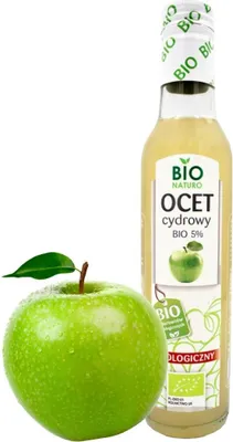 Zdjęcie produktu dla Ocet cydrowy 5%250ml / BIOnaturo