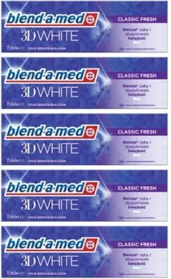 Obrázok produktu pre Blend-a-med pasta 3D White 5x75ml