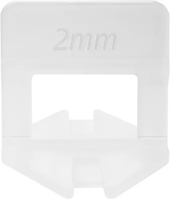 1000 Stück Nivellierhilfe für Fliesen - 2 mm