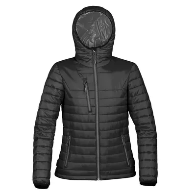 Produktbild von Stormtech - "Gravity" Jacke, Thermisches Material für Damen BC4644 (L) (Schwarz/Anthrazit)