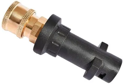 Produktbild von Hochdruck-Sprühkopf für Autowaschanlagen, 1/4 Zoll Schnellkupplung, Adapter für Schuimfles