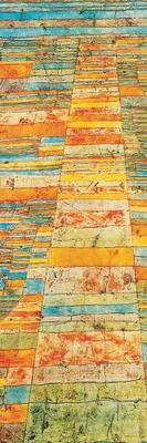 Produktbild von Paul Klee Kunstdruck Bild - Hauptweg Und Nebenwege, 1929 (91 x 30 cm)