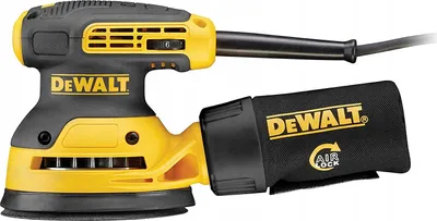 Produktbild von Dewalt Exzenterschleifer 125Mm 280W Mit Airlock Staubabsaugsystem