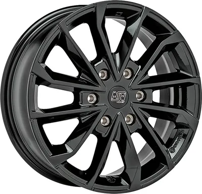 Produktbild von Alufelge Msw Msw 42 Van 7,5X19 6X120 Et 52.5 Gloss Black