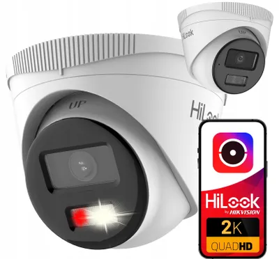 Image de Caméra IP Hilook IPC-T240HA-LUC dôme 4 MP Smart-hybrid Light