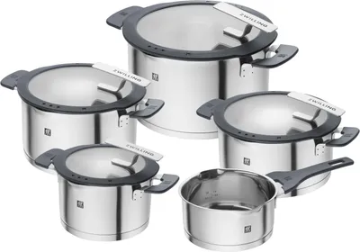 Image de Zwilling SIMPLIFY - Noir - Argent - Acier inoxydable - Acier inoxydable - Noir - 180 °C - 7,5 kg