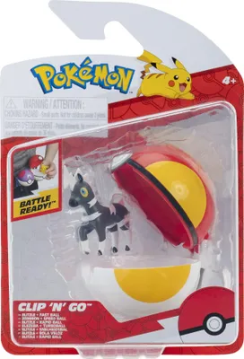 Produktbild von Jazwares Pokémon – Clip n Go Blitzle Fast Ball-Spielset