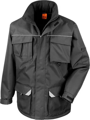 Image de Result WORK-GUARD R301X | Sabre Long Coat Jacket - Couleur : Noir - Taille : XL