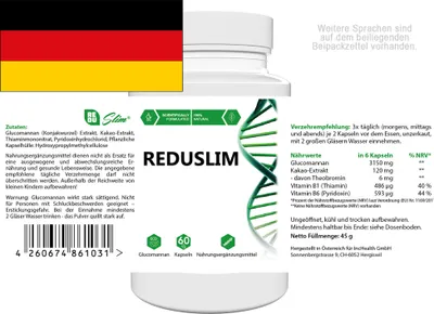 Obrázok produktu pre Reduslim Metabolizmus Kapsule 60 kapsúl