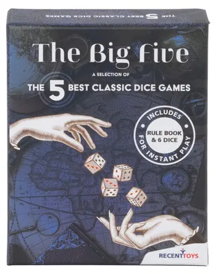 Image de Recent Toys jeu de dés classique jeu de famille bleu jeu de société