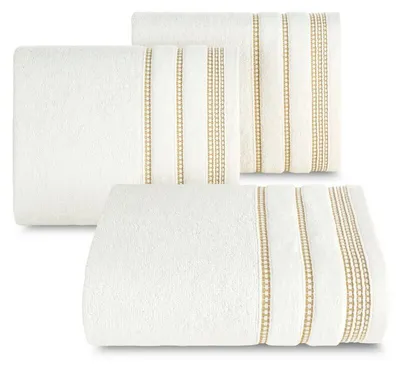 Produktbild von Eurofirany 396925, Cremefarben, Muster, Baumwolle, Polyester, 30 x 50 cm, 75 g