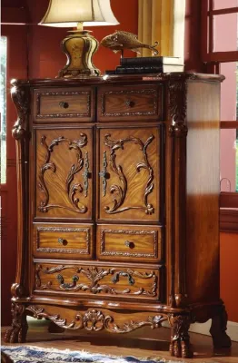 Produktbild von Klassische Barock Antik Stil Kommode Sideboard Kommoden Echt Holz Schrank Neu
