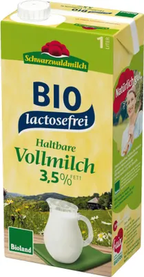 Produktbild von Schwarzwaldmilch H-Vollmilchlaktosefreie Milch 1,0 l