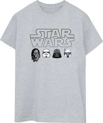 Produktbild von Star Wars - T-Shirt für Damen BI45246 (XXL) (Grau)
