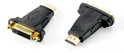 Immagine prodotto di Adattatore video a corredo - DVI-D femmina a HDMI maschio