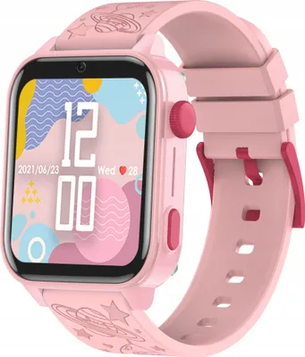 Immagine prodotto di Bemi Play2 Smartwatch per bambini 1,85 pollici 4G LTE GPS LBS Rosa