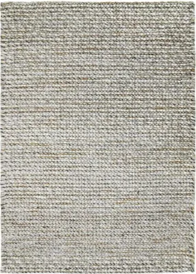 Immagine prodotto di Tappeto beige/ecru in lana e viscosa 120x170