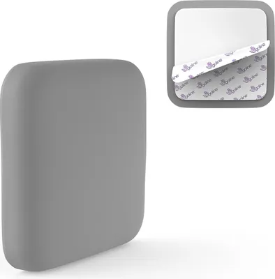 Produktbild von Grau Türstopper für die Wand, Wand-Puffer, Türpuffer, Wandschutz, Wand-Stopper - selbstklebend