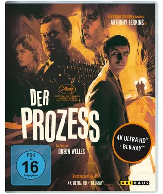 Obrázek produktu pro PLAION 1111600, Film, Blu-ray, Německý, Angličtina, Francouzština, 119 min, Le Procès, Drama