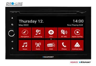 Produktbild von Blaupunkt Hannover 700 DAB NAV CAR Moniceiver DAB+ Tuner, Apple CarPlay, Android Auto und Bluetooth-Freisprecheinrichtung