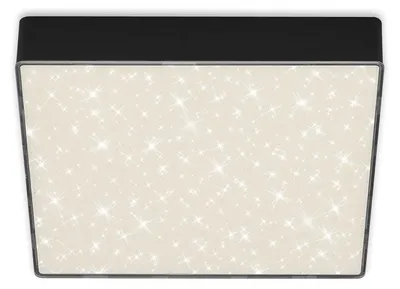 Produktbild von LED Aufbauleuchte IP20 Sternenhimmel 16 W schwarz Metall-Kunststoff Briloner