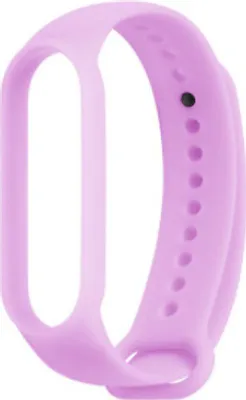 Produktbild von Strap-it Xiaomi Mi Band 6 Silikonarmband (Leuchtend Lila)