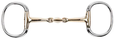 Produktbild von BUSSE Olivenkopfgebiss Doppelt Gebrochen KAUGAN® 14 mm Gebiss 12,5 cm