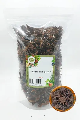 Produktbild von K T 250 g Echter Sternanis ganz Anisstern ganz Illicium verum - 1A Qualität