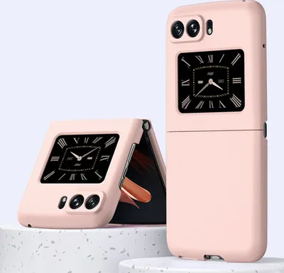 Produktbild von Mobigear Colors  Motorola Razr (2022) Hülle Hardcase Backcover - Pink