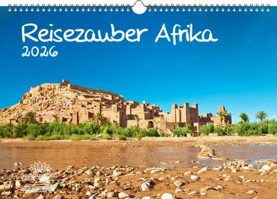Produktbild von Reisezauber Afrika DIN A3 Kalender für 2026 Landschaft Reise Tiere Urlaub - Seelenzauber